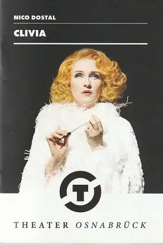Städtische Bühnen Osnabrück, Dr. Ralf Waldschmidt, Ulrike Schumann, Elisabeth Zimmermann, Jörg Landsberg ( Probenfotos ): Programmheft Nico Dostal CLIVIA Bühnen Osnabrück 2016. 