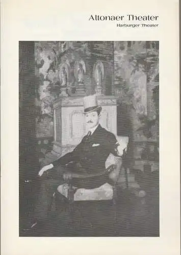 Altonaer Theater, Hans Fitze, Wilhelm Allgayer, Günther Riebold, Nora Seibert, Jutta Ungelenk-Stamp ( Fotos): Programmheft William Somerset Maugham DER GOLDESEL Altonaer Theater 1979. 
