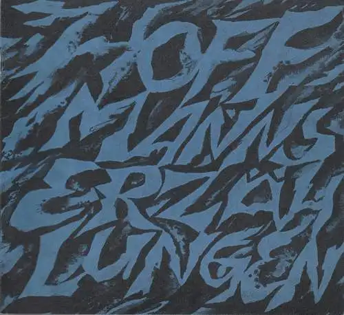 Hessisches Staatstheater Wiesbaden, Claus Helmut Drese, Hanno Lunin, Peter Kertz, Hans Poppel, Angelika Seng, Gerhard Flotow: Programmheft Jacques Offenbach HOFFMANNS ERZÄHLUNGEN Spielzeit 1965 / 66 Heft 19. 