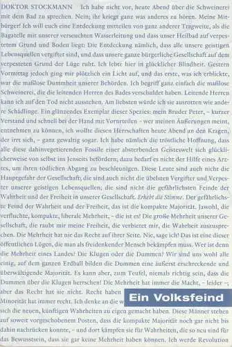 Staatsschauspiel Dresden, Holk Freytag, Eva-Maria Voigtländer, Andrea Orstedt: Programmheft Henrik Ibsen EIN VOLKSFEIND Premiere 27. März 2004 Schauspielhaus Spielzeit 2003 / 2004. 