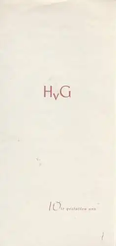 Helmut von Gerlach-Gesellschaft für kulturelle, wirtschaftliche und politische Beziehungn zu dem neuen Polen: Einladung HvG SYMPHONIEKONZRT der STAATSKAPELLE Admiralspalast  1949. 