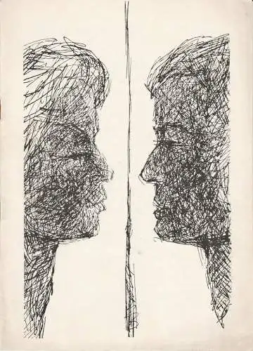 Kreistheater Annaberg, Werner Möhring, Jenny Rautenberg: Programmheft Oleg Stukalow 24 STUNDEN AM TAG Kreistheater Annaberg 1964. 