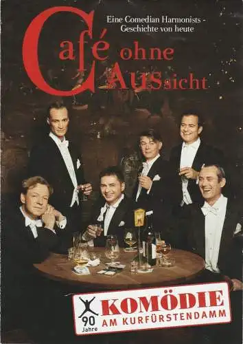 Komödie am Kurfürstendamm Theater, Karin Reichardt, Anja Schubert, Brigitta Valentin, Victoria Muhle: Uraufführung Wittenbrink/Weber CAFE OHNE AUSSICHT Komödie Kurfürstendamm 2014. 