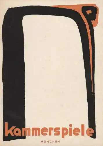 Münchner Kammerspiele, August Everding, Ivan Nagel, Peter Stein, Wolfgang Zimmermann, Hildegard Steinmetz (Szenenfotos): Programmheft Ludwig Thoma MAGDALENA   56. Spielzeit 1966 / 67 Heft 4. 