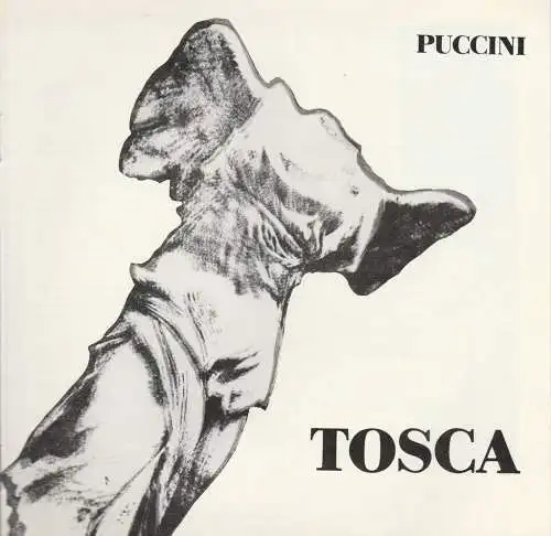 Theater der Stadt Cottbus, Johannes Steurich, Peter Wittig, Walter Böhm: Programmheft Giacomo Puccini TOSCA Premiere 2. + 9. Februar 1980 Heft 6. 