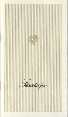 Österreichischer Bundestheaterverband, Lothar Knessl, Jacques Stauber: Programmheft Modest P. Mussorgski BORIS GODUNOW Premiere 21. Februar 1976 Wiener Staatsoper Spielzeit 1975 / 76. 