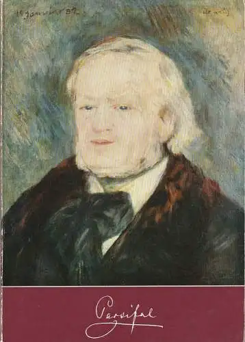 Bayreuther Festspiele, Wolfgang Wagner, Herbert Barth, Oswald Georg Bauer, Gudrun Mack: Programmheft Richard Wagner PARSIFAL Bayreuther Festspiele 1975. 