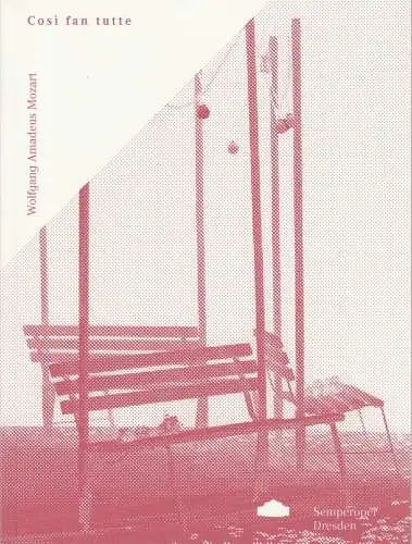 Sächsische Staatstheater, Semperoper Dresden, Wolfgang Rothe, Stefan Ulrich: Programmheft Wolfgang Amadeus Mozart COSI FAN TUTTE Premiere 22. März 2014 Spielzeit 2013 / 14. 