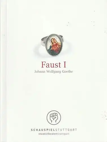 Schauspiel Stuttgart, Staatstheater Stuttgart, Hasko Weber, Jörg Bochow: Programmheft Johann Wolfgang Goethe FAUST I Premiere 30. September 2005 Schauspielhaus. 