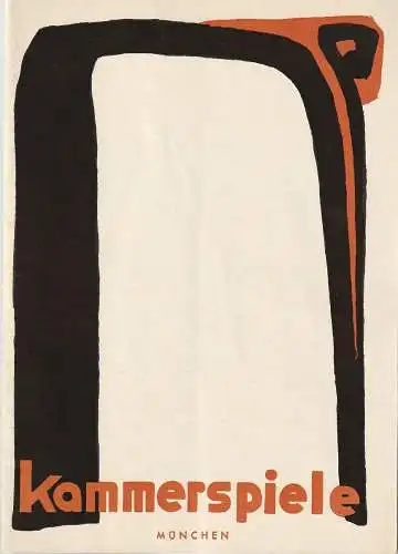 Münchner Kammerspiele, August Everding, Ivan Nagel, Peter Stein, Wolfgang Zimmermann, Hildegard Steinmetz ( Szenenfotos ): Programmheft William Congreve LIEBE FÜR LIEBE Münchner Kammerspiele 1966. 