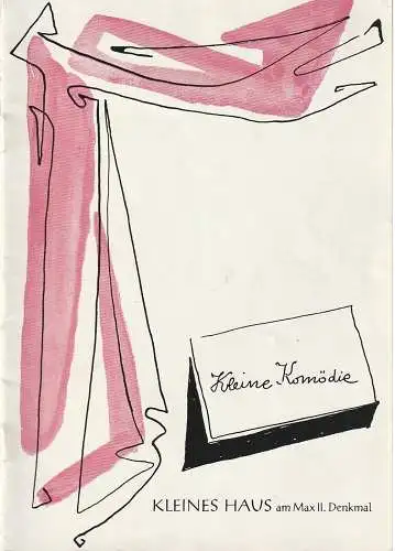 Kleine Komödie am Max II. Denkmal, Gerhard Metzner: Programmheft Franz Molnar SPIEL IM SCHLOSS Spielzeit 1962 / 63 Heft 3 Ausgabe 1 Februar / März 1963. 