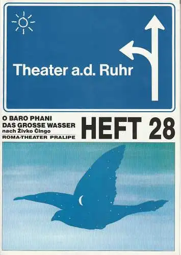 Theater an der Ruhr, Gralf-Edzard Habben, Christa Morgenrath, Roma Theater Pralipe: Programmheft Zivko Cingo O BARO PHANI Spielzeit 1992 / 93 Heft Nr. 28. 
