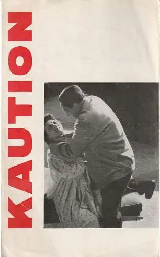 Maxim Gorki Theater - Das Kleine Theater Unter den Linden: Programmheft Hans Lucke KAUTION Maxim Gorki Theater 1958. 