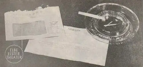 Elbe-Elster-Theater Wittenberg, Helmut Bläss, Karl-Hans Möller: Programmheft Hermann Kant DIE AULA Elbe-Elster-Theater Wittenberg 1986. 