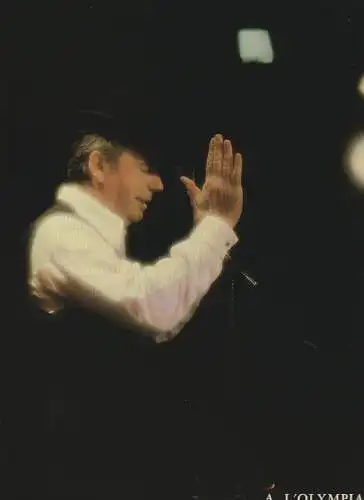 Olympia Bruno Coquatrix: Programmheft YVES MONTAND 82 26 Juillet 1982 Olympia Programme. 