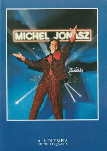 Olympia Bruno Coquatrix: Programmheft PROGRAMME MICHEL JONASZ 15 Fevrier 1983 Olympia Bruno Coquatrix. 