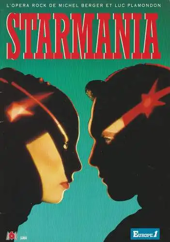 Theatre de Paris: Programmheft Michel Berger et Luc Plamondon STARMANIA Theatre de Paris 1988. 