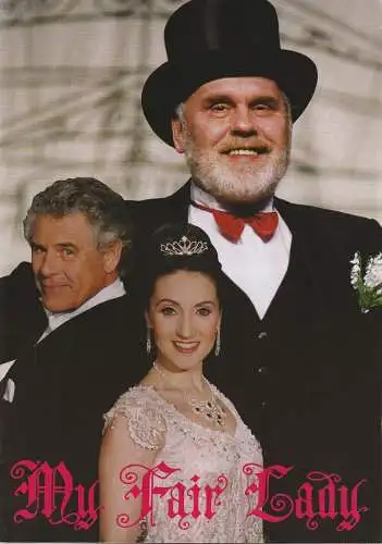 Theater im Rathaus Essen, EURO-STUDIO, Konzertdirektion Landgraf: Programmheft Konzertdirektion Landgraf MY FAIR LADY  Gunther Emmerlich 2000. 