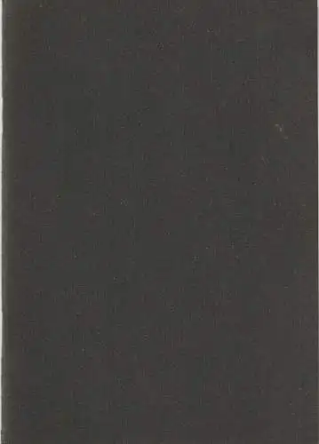 Deutsches Theater Staatstheater der DDR, Rolf Rohmer, Hans Nadolny, Grischa Meyer, Heinz Rohloff: Programmheft Heinar Kipphardt BRUDER EICHMANN Deutsches Theater 1984. 