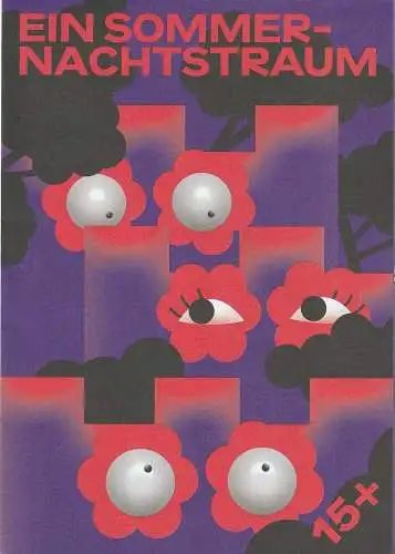Schauburg  Theater für junges Publikum der LH München, Andrea Gronemeyer, Philipp Boos, Anne Richter: Programmheft William Shakespeare EIN SOMMERNACHTSTRAUM Schauburg 2023. 