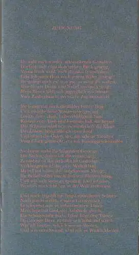 Freie Volksbühne, Kurt Hübner: Programmheft Johann Wolfgang von Goethe FAUST Premiere 22. März 1982 Spielzeit 1981 / 82 Heft 3. 