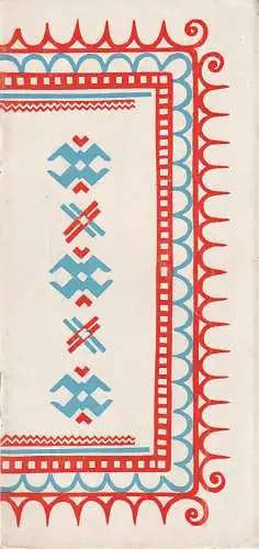 Metropol-Theater, Lothar Creutz, Frans Haacken: Programmheft Wilhelm Licht LIED DER SEHNSUCHT 1958. 