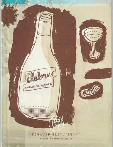 Schauspiel Stuttgart / Staatstheater Stuttgart, Hasko Weber, Kekke Schmidt: Programmheft Anton Tschechow PLATONOW Schauspiel Stuttgart 2005. 