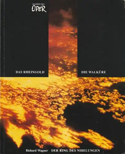 Hamburgische Staatsoper,Peter Ruczicka, Gerd Albrecht, Wulf Kunold, Annedore Cordes: Programmheft Richard Wagner DIE WALKÜRE Hamburgische Staatsoper 1992. 