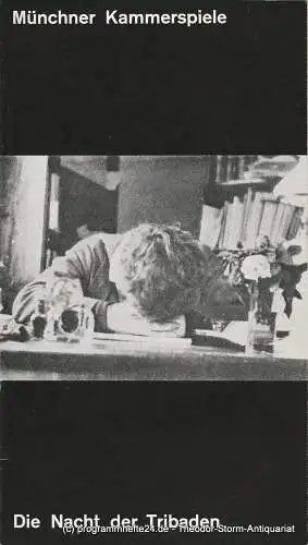 Münchner Kammerspiele, Hans-Reinhard Müller, Ernst Wendt, Wolfgang Zimmermann: Programmheft Die Nacht der Tiraden Münchner Kammerspiele 1977. 