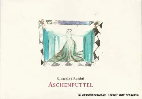 Staatstheater am Gärtnerplatz, Klaus Schultz, Konrad Kuhn, Kristina Gerhard: Programmheft Rossini ASCHENPUTTEL Staatstheater am Gärtnerplatz 2001. 