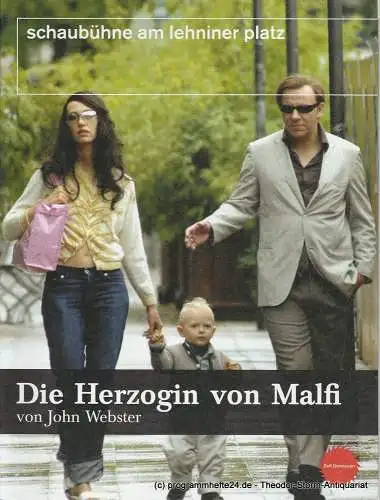Schaubühne am Lehniner Platz, Martin Rottenkolber ( Fotos ), Heinrich Kreyenberg: Programmheft Die Herzogin von Malfi von John Webster. Premiere 30. Oktober 2004. Spielzeit 2004 / 2005. 