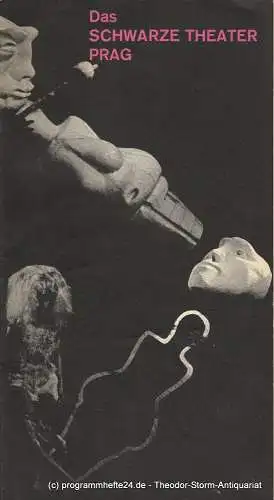 Düsseldorfer Theater- und Konzertdirektion D. Dickers & Co: Programmheft Das schwarze Theater Prag: ZEITENSPRÜNGE 1972. 