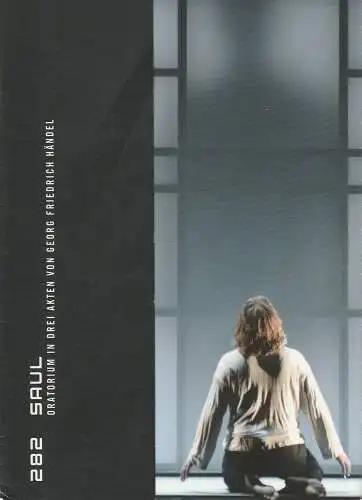 Staatstheater Kassel, Thomas Bockelmann, Jürgen Otten: Programmheft SAUL Oratorium von Georg Friedrich Händel Spielzeit 2013 / 14 Nr. 282. 