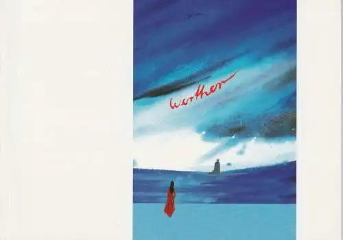 Staatstheater am Gärtnerplatz, Klaus Schultz, Konrad Kuhn, Robert Bayer, Anna Schaal: Programmheft Neuinszenierung Jules Massenet: WERTHER. Spielzeit 2002 / 2003 Nr. 57. 