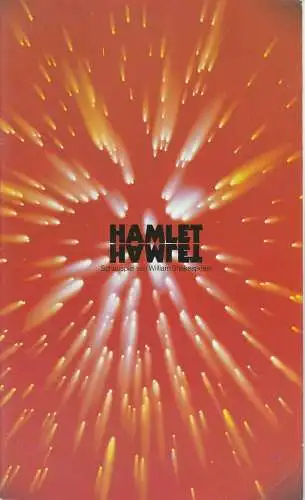 Stadttheater Hildesheim, Pierre Leon, Ulrike Gerold: Programmheft William Shakespeare: HAMLET Premiere 4. April 1990 Spielzeit 1989 / 90 Nr. 10. 