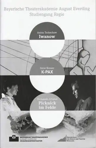 Bayerische Theaterakademie August Everding, Tamara Pietsch, Dany Knechtel, Matthias Döpke: Programmheft Szenenabend 2011 Bayerische Theaterakademie. 