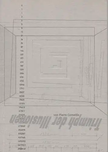 Deusches Schauspielhaus in Hamburg, Frank Baumbauer, Lars-Ole Walburg: Programmheft Triumpf der Illusionen von Pierre Corneille Premiere 25. Januar 1997. 
