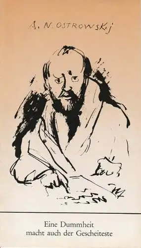 Bühnen der Hansestadt Lübeck, Karl Vibach, Ingrid Rüscher: Programmheft Eine Dummheit macht auch der Gescheiteste. Premiere 31. Mai 1974 Spielzeit 1973 / 74 Heft 20. 