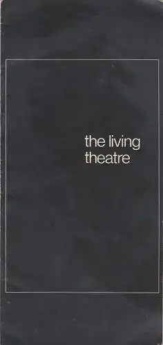 The Living Theatre, Julian Beck, Judith Malina: Programmheft mysteries and smaller pieces. 