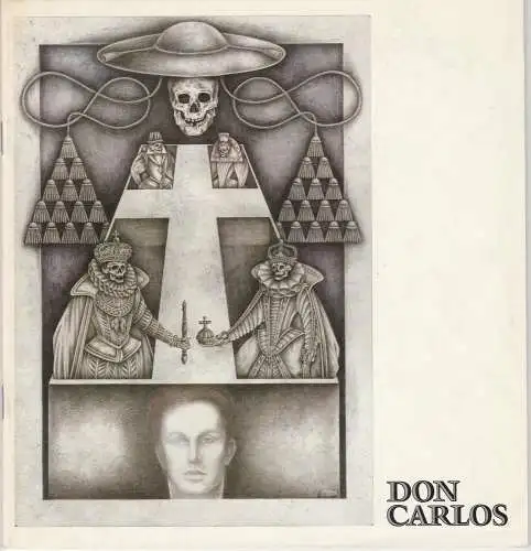 Hamburgische Staatsoper, Christoph von Dohnanyi, Peter Dannenberg: Programmheft Giuseppe Verdi: DON CARLOS Hamburgische Staatsoper 1979. 