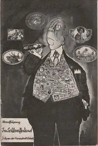 Bühnen der Hansestadt Lübeck, Karl Vibach, Herbert Hauck: Programmheft Claus Hubalek: IM SCHLARAFFENLAND Lübeck 1971. 