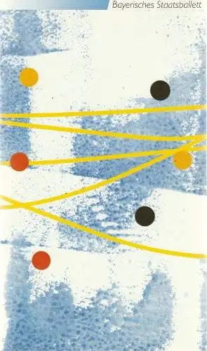 Bayerisches Staatsballett, Konstanze Vernon, Bettina Wagner-Bergelt: Programmheft MOZART - ZWEI BALLETTE Bayerisches Staatsballett 1991. 