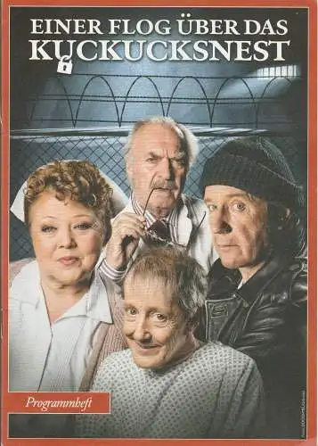 Schlosspark Theater, Dieter Hallervorden, Beate Luszeit: Programmheft Einer flog über das Kuckucksnest Schlosspark Theater 2016. 