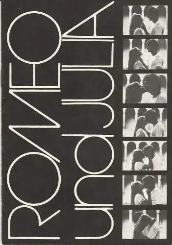 Komische Oper, Karin Feister, Arwid Lagenpusch, Hartmut Henning: Programmheft Shakespeare / Sergej Prokofjew ROMEO UND JULIA 11. Januar 1985. 