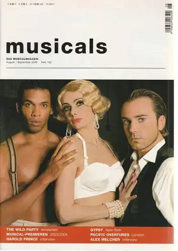 Klaus-Dieter Kräft, Gerhard Knopf: musicals Das Musicalmagazin August / September 2003 Heft 102. 