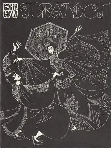 Landesbühnen Sachsen, Christian Pötzsch, Heinz Pietzsch, Margitta Jänsch: Programmheft Carlo Gozzi: TURANDOT Landesbühnen Sachsen 1976. 