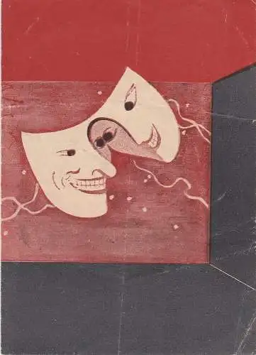 Deutsche Volksbühne Dresden, Peter Palitzsch, Lachnit, Haupt: Programmheft Strauß: Eine Nacht in Venedig Deutsche Volksbühne Dresden 1948. 