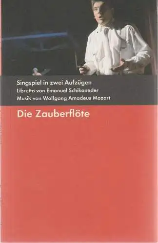 Bühnen der Stadt Gera, Landestheater Altenburg, TPT Theater und Philharmonie Thüringen, Kay Kuntze, Felix Eckerle: Programmheft Wolfgang Amadeus Mozart DIE ZAUBERFLÖTE Spielzeit 2011 / 2012. 