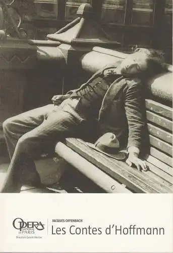 Opera National de Paris, Gerard Mortier, Patrick Scemama: Programmheft Jacques Offenbach LES CONTES D'HOFFMANN. 