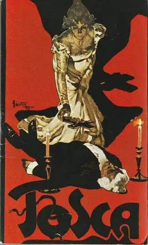 Gran Teatro del Liceo, Juan A. Pamias: Programmheft Giacomo Rossini TOSCA Gran Teatro del Liceo Barcelona 1975. 